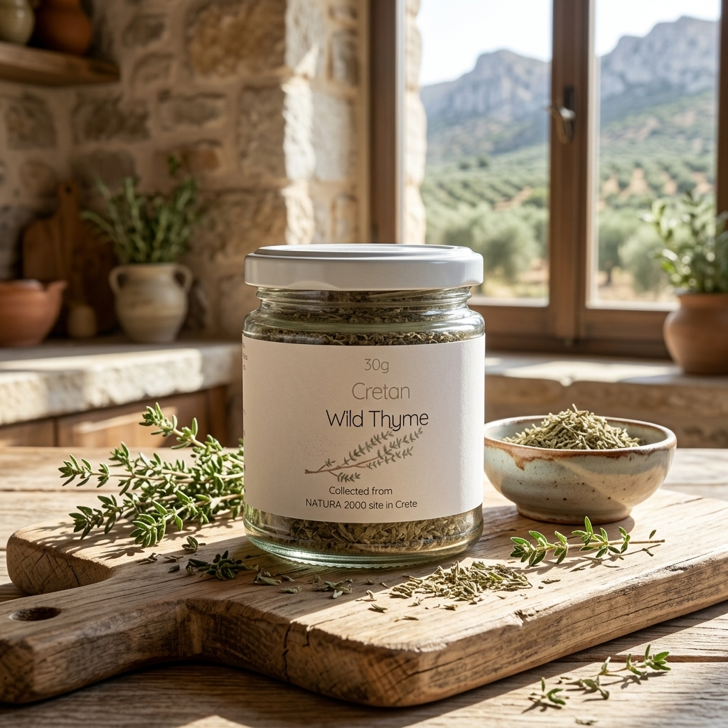 Cretan wild Thyme herb